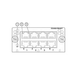 Network module Juniper EX4550-EM-8XT